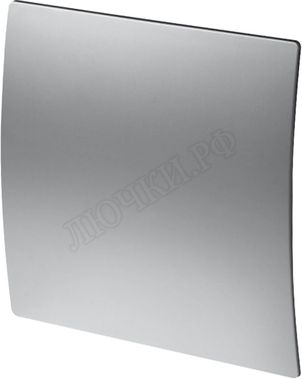 Вытяжной вентилятор Awenta System+, Silent, 100 KWS100, Escudo, PET100, Серебро (сатин), пластик Вытяжной вентилятор Awenta System+, Silent, 100 KWS100, Escudo, PET100, Серебро (сатин), пластик