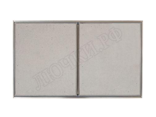 Люк под плитку Нажимной Хаммер Слава 2 створки 850*1000 Люк под плитку Нажимной Хаммер Слава 2 створки 850*1000