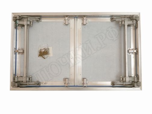 Люк под плитку Нажимной Хаммер Слава 2 створки 850*1000 Люк под плитку Нажимной Хаммер Слава 2 створки 850*1000