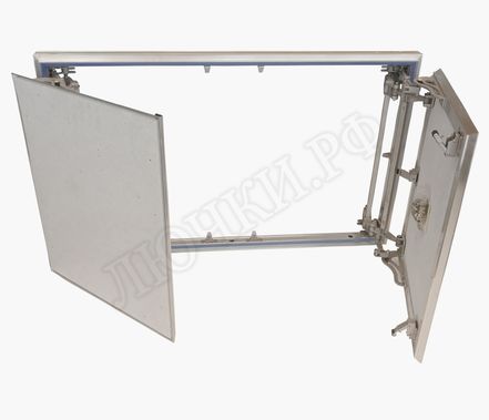 Люк под плитку Нажимной Хаммер Слава 2 створки 850*1000 Люк под плитку Нажимной Хаммер Слава 2 створки 850*1000