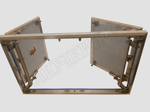 Люк под плитку Нажимной Хаммер Слава 2 створки 850*1000 Люк под плитку Нажимной Хаммер Слава 2 створки 850*1000