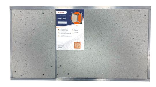 Люк под плитку Нажимной Секрет-Лайт 2 створки 1150*500 Люк под плитку Нажимной Секрет-Лайт 2 створки 1150*500