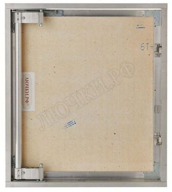 Люк под плитку Нажимной Секрет-Лайт 450*450, 1 створка Люк под плитку Нажимной Секрет-Лайт 450*450, 1 створка