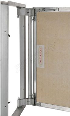 Люк под плитку Нажимной Секрет-Лайт 450*450, 1 створка Люк под плитку Нажимной Секрет-Лайт 450*450, 1 створка