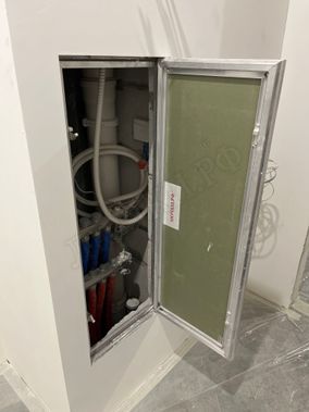 Люк под покраску Премиум - универсал II, в стену, 2 створки Люк под покраску Премиум - универсал II, в стену, 2 створки