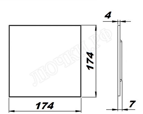 Вытяжной вентилятор airRoxy HS, золото, 01-176 Вытяжной вентилятор airRoxy HS, золото, 01-176