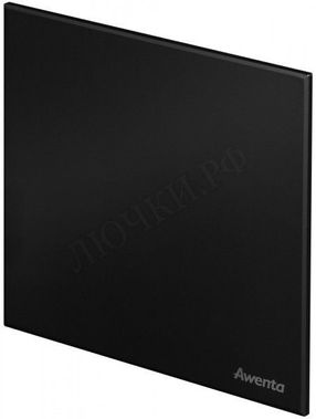 Вытяжной вентилятор Awenta System+, Silent, 100 KWS100T, Trax, PTCB100M, Чёрный матовый, пластик Вытяжной вентилятор Awenta System+, Silent, 100 KWS100T, Trax, PTCB100M, Чёрный матовый, пластик