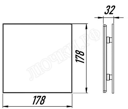 Вытяжной вентилятор Awenta System+, Turbo, 125, KWT125M, PTGR125P, Красный глянцевый, стекло Вытяжной вентилятор Awenta System+, Turbo, 125, KWT125M, PTGR125P, Красный глянцевый, стекло